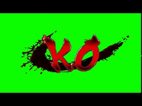 Street Fighter KO Green Screen