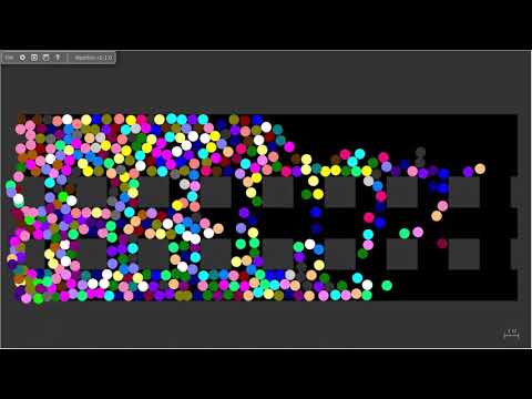 Survival Proliferation 13 | Marble Race in Algodoo