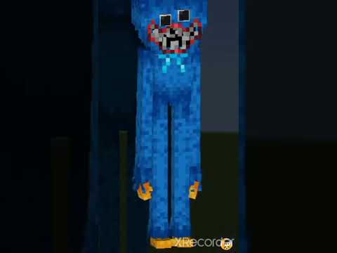 skin huggy wuggy no minecraft mod bendy the demon 18