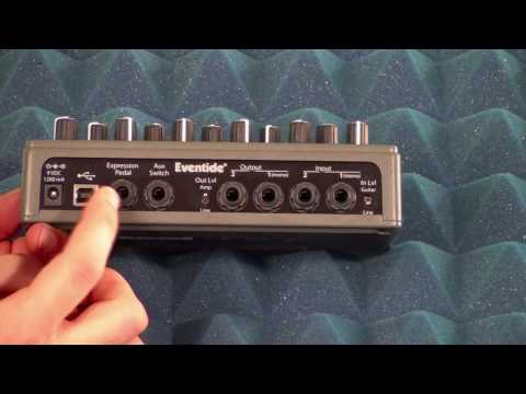Eventide Factor Series Stompbox Tutorial 1 of 11: Connecting Your Stompbox