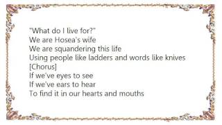 Brooke Fraser - Hosea&#39;s Wife Lyrics