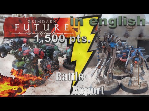 One Page Rules: GrimDark Future: 1500 pts. battle