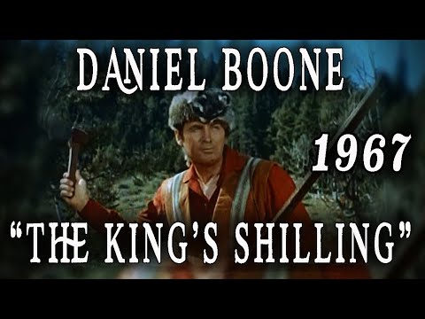 "Daniel Boone: The King's Shilling" (1967) Fess Parker & Barbara Hershey