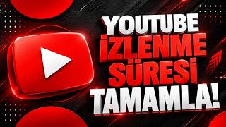Youtube 4.000 Saat İzlenme Süresi Nasıl Tamamlanır? Youtube Rehber #youtube