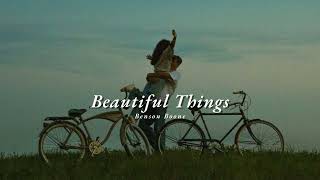 Download lagu Vietsub | Beautiful Things - Benson Boone | Lyrics Video mp3