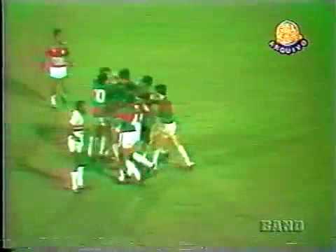 Portuguesa 1x0 Botafogo SP (15/08/1984) - Paulistão de 1984