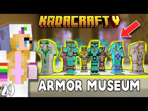 Kadacraft 5: Ep.29 - Making the BEST ARMORS for the Museum!