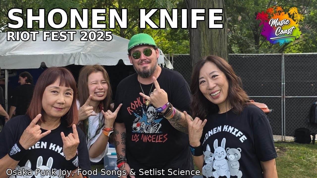 Shonen Knife at Riot Fest 2025 | Osaka Punk Joy, Food Songs & Setlist Science