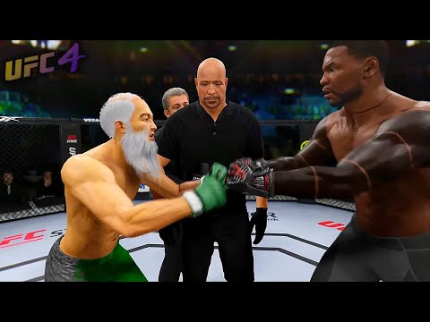 UFC4 | Old Bruce Lee vs. Major Jax (EA sports UFC 4)