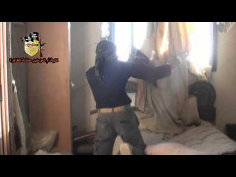 اشتباكات مع عناصر النظام من قبل كتيبة أم المؤمنين عائشة على جبهة السيدة زينب في ريف دمشق