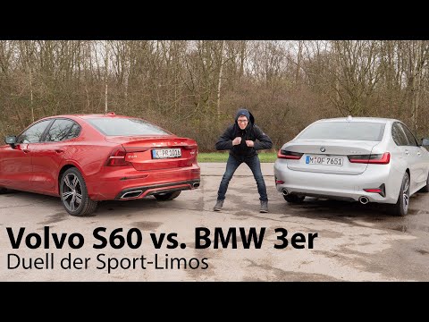 Duel of the sports sedans: Volvo S60 versus BMW 3 Series [4K] - Autophorie