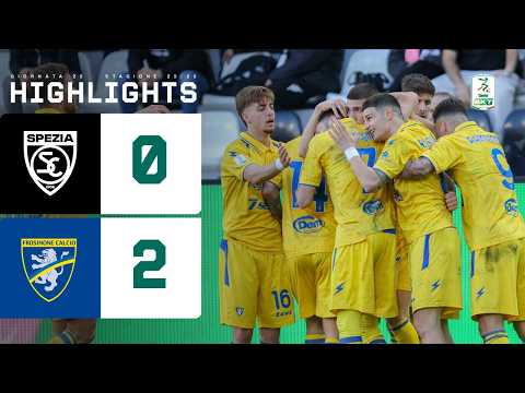 Spezia-Frosinone 0-2 | Kvernadze e Ghedjemis consegnano i 3 punti ad Alvini | HIGHLIGHTS Serie BKT