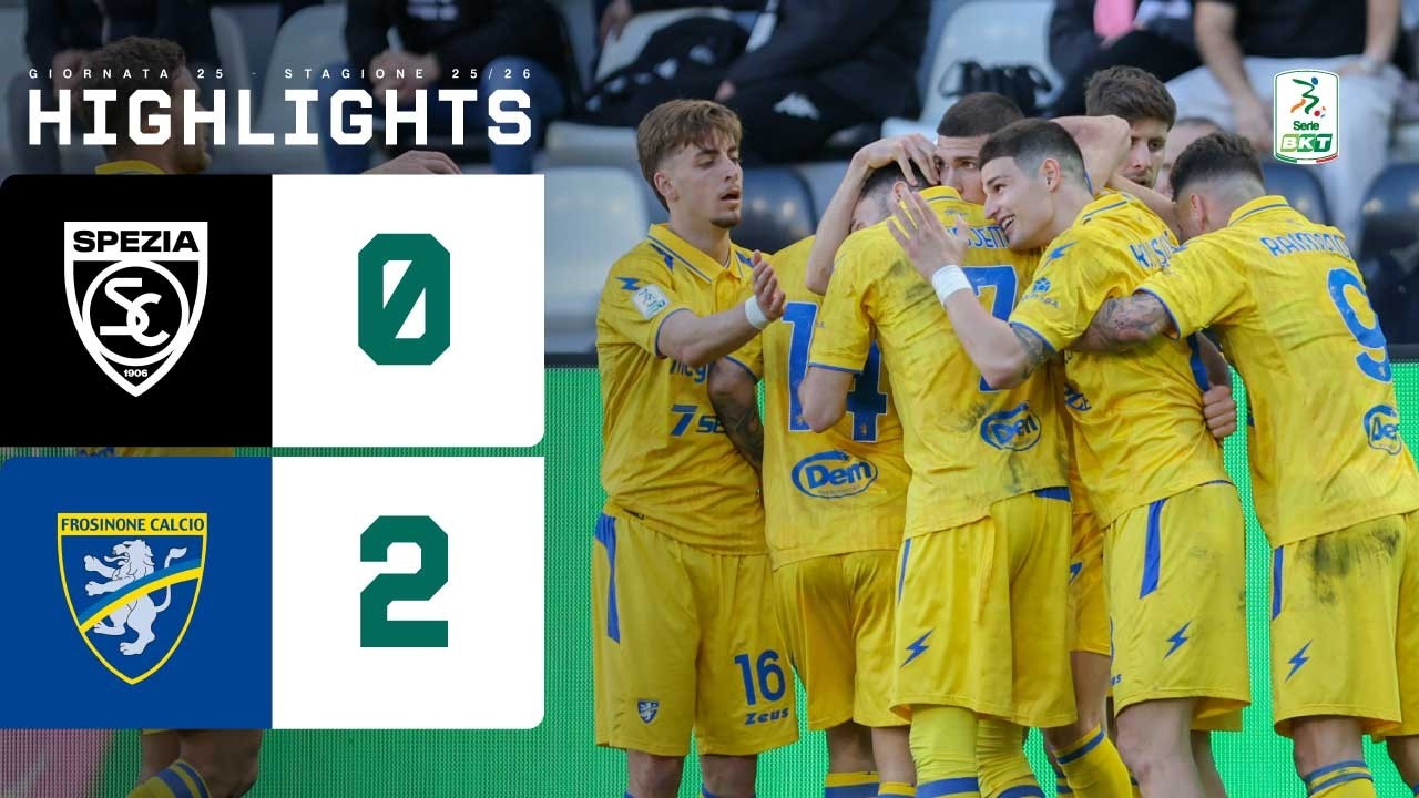 Spezia vs Frosinone Highlights