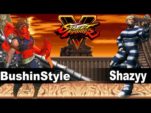 SFVAE: BushinStyle (Zeku) vs Shazyy (Cody) Ranked Match Set