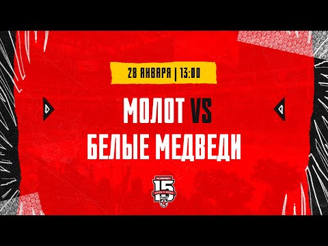 28.01.2024. МХК «Молот» – Белые Медведи | (OLIMPBET МХЛ 23/24) – Прямая трансляция