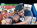 EAT ONLY GAS STATION FOOD FOR 24 HOURS FOOD CHALLENGE!