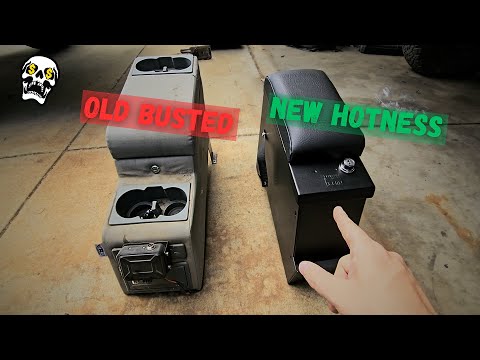 Tuffy Security Console & Floor Mats Around the Roll Cage | Jeep YJ