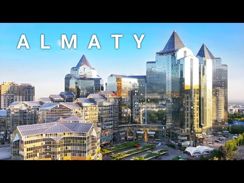 Almaty City In Kazakhstan 🇰🇿 4K |