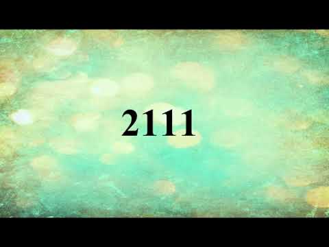 chiffre angélique: signification du nombre 2111 ou de l'heure triple  21h11