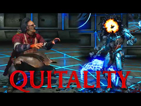 RANDOM CHARACTER SELECT QUITALITY - Mortal Kombat X "Leatherface" Gameplay (MKXL DLC)