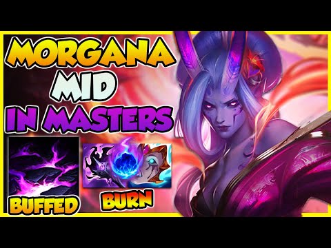 🔥 BURN THE ENEMIES LP WITH MORGANA MID! She's finally good! | Masters Morgana | Erick Dota LoL