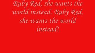 Short Stack- Ruby Red Lyrics