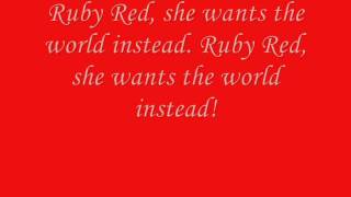 Short Stack- Ruby Red Lyrics