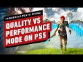 Immortals Fenyx Rising: PS5 Quality vs Performance Mode Gameplay