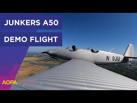 What it's like to the fly the new Junkers A50