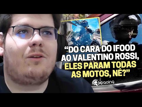 CASIMIRO REAGE: ENQUADROS DE MOTO (EP. 57) QUE SONO PESADO, EIN? - XRACING | Cortes do Casimito