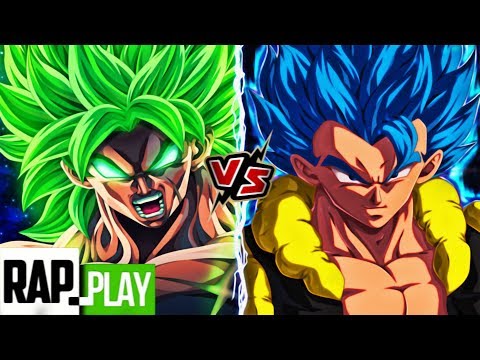 BROLY VS GOGETA || RAP ||