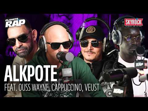 [EXCLU] Alkpote feat Ouss Wayne, Cappuccino & Veust - Marche ténébreuse #PlanèteRap