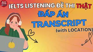 Department of the Printed Word: Đề thi IELTS LISTENING (actual test) kèm đáp án