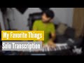 Randy Waldman - My Favorite Things (Solo Transcription) I José Ureña