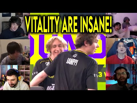 Valorant Streamers Reacts To Vitality Destroying ULF Esports 2-0 In VCT