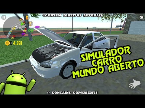 SIMULADOR DE CARRO MUNDO ABERTO PARA ANDROID