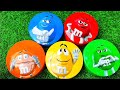 ULTIMATE M M S UNPACKING ASMR Super Satisfying Crunchy Colorful Candy Sounds
