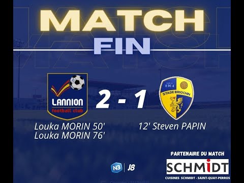 [J8-N3] :  LANNION FC 2 - 1 STADE BRIOCHIN(B)
