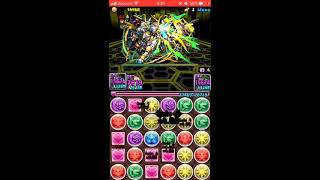 【パズドラ実況】コスモクルセイダー2体以外に闇アテナパーティで挑戦