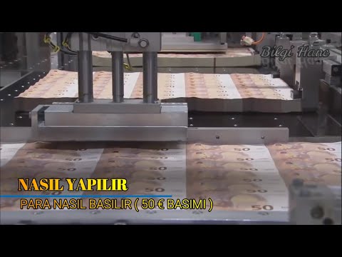 NASIL YAPILIR - PARA NASIL BASILIR ( 50 € BASIMI )