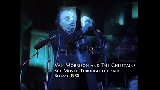 Van Morrison and the Chieftains - She Moved Through the Fair, Ulster Hall, Belfast, NI, 1988, 4K