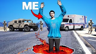 PLAYERS SURVIVE THE FLOOR IS LAVA! | GTA 5 RP