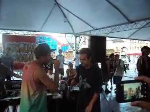 Batalha do Mercado - Nego Thuy VS Caramujo Naumild