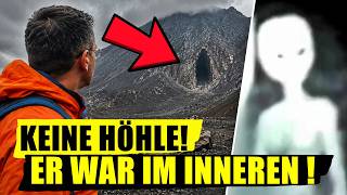 UFO-ALARM AM VULKAN!🚨 Er dachte es sei eine Höhle – DANN PASSIERT ES! 😱