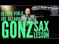 Jerry Bergonzi Saxophone Masterclass - Concepts of Joseph Viola & Joe Allard Tonguing Articulation
