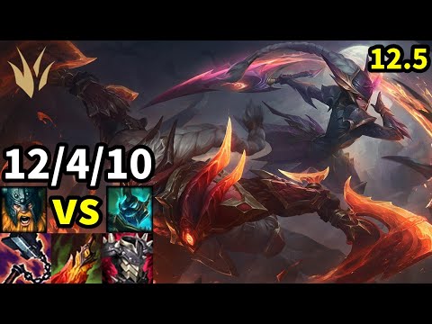 Olaf Jungle vs Hecarim - KR Grandmaster | Patch 12.5