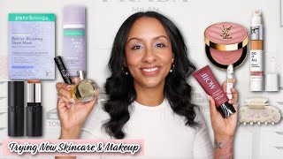 Skin Prep Meets Glam GRWM ✨ Testing New Skincare, Makeup & Fragrance | Mo Makeup Mo Beauty