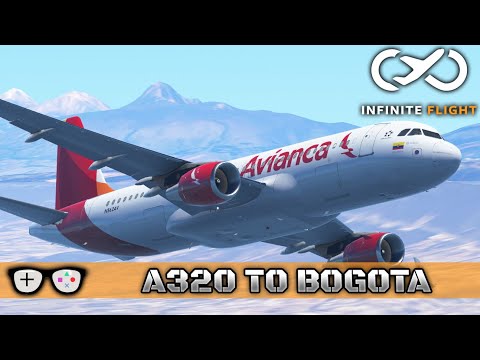 AVIANCA A320 | INFINITE FLIGHT | Quito Bogota | EXPERT SERVER Gameplay (flight sim) - YouTube