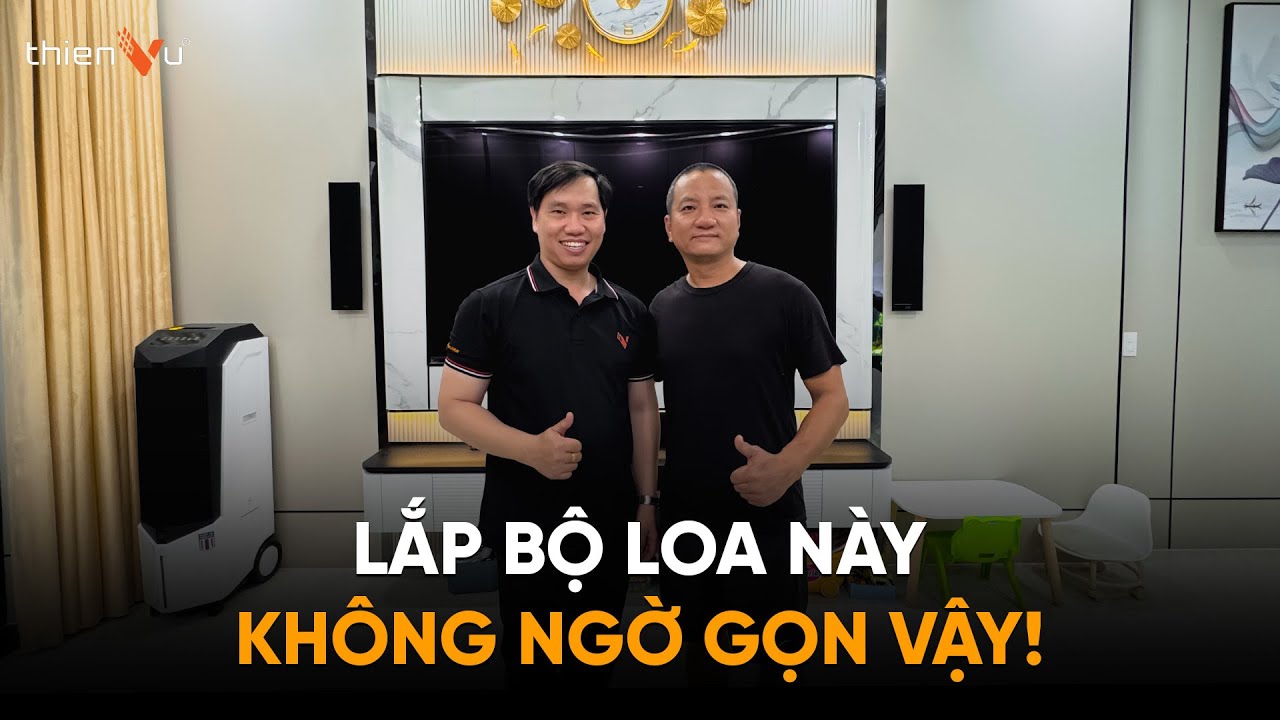 video Dàn Xem Phim 5.1.2 KEF T Series 250XP 0