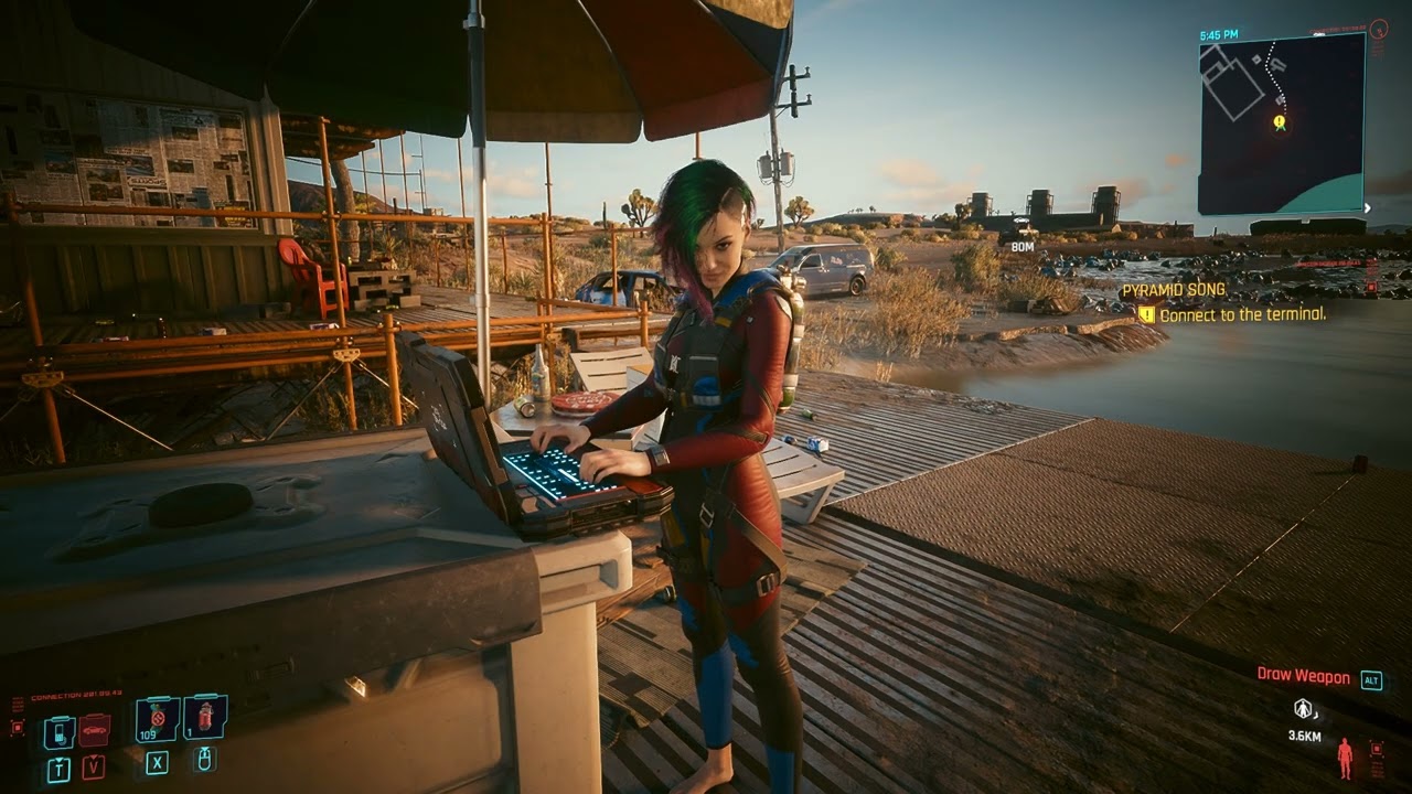 Cyberpunk 2077 - Getting rejected by Judy (Don't go there, dude)